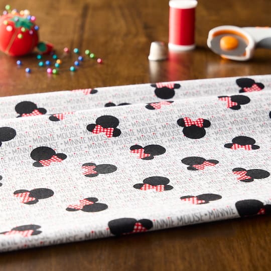 Disney® All Over Minnie Mouse Cotton Fabric